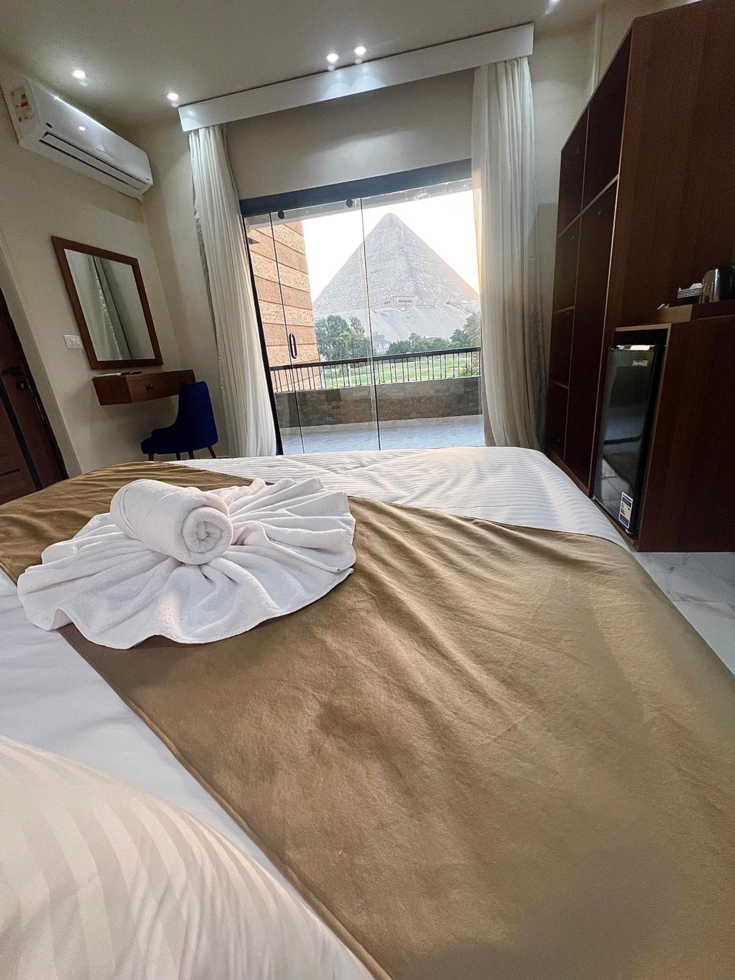 New Glamour Pyramids Hotel Kafret el-Gabal Exteriér fotografie