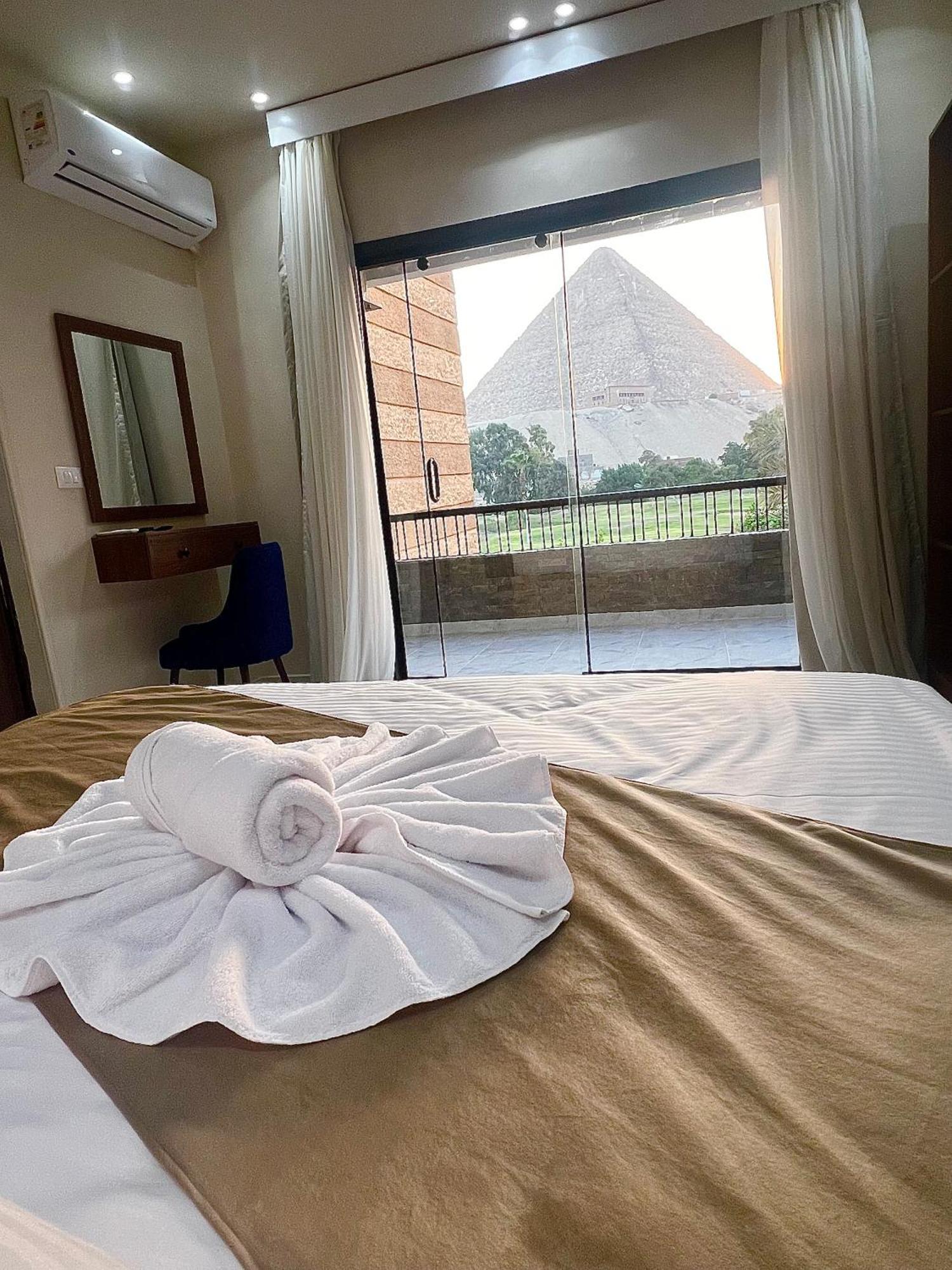 New Glamour Pyramids Hotel Kafret el-Gabal Exteriér fotografie